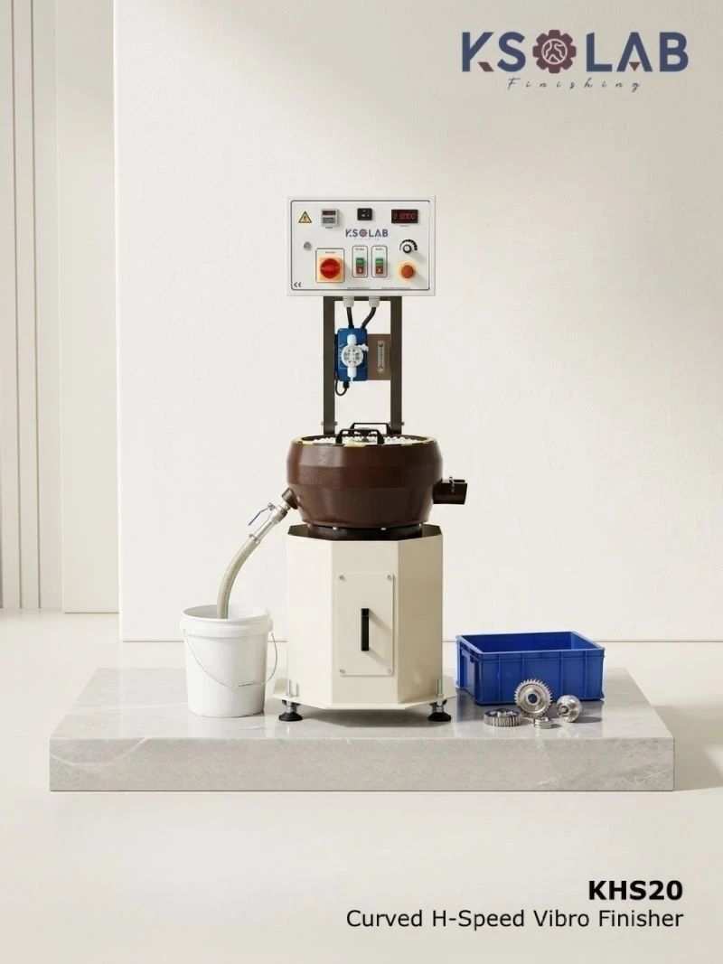 Machine de polissage vibro courbe
